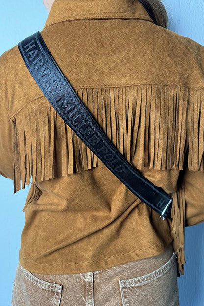 VENTA - Cangurera grande negra (mujer)