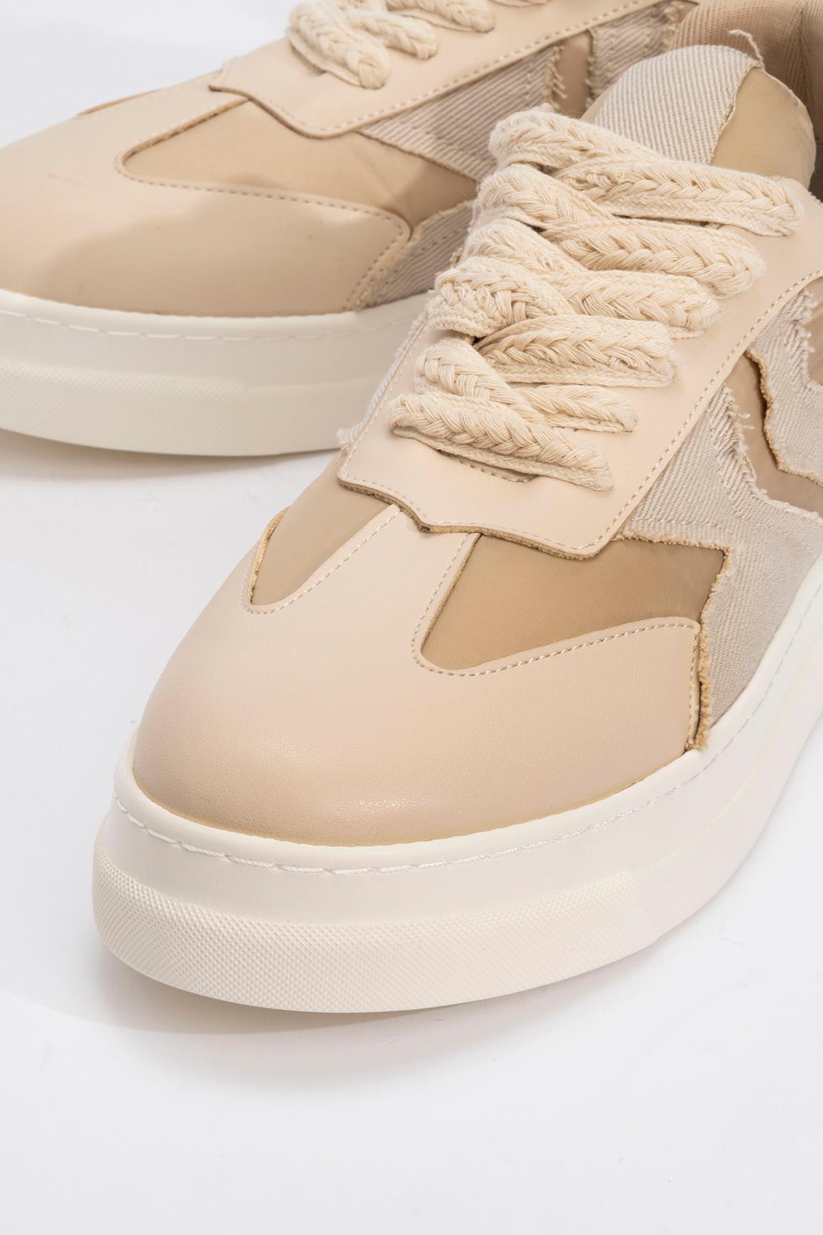 Sande - Zapatillas deportivas beige (Mujer)