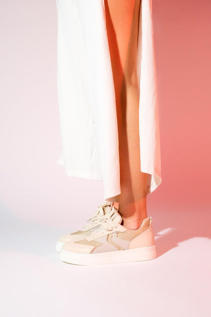 Sande - Zapatillas deportivas beige (Mujer)