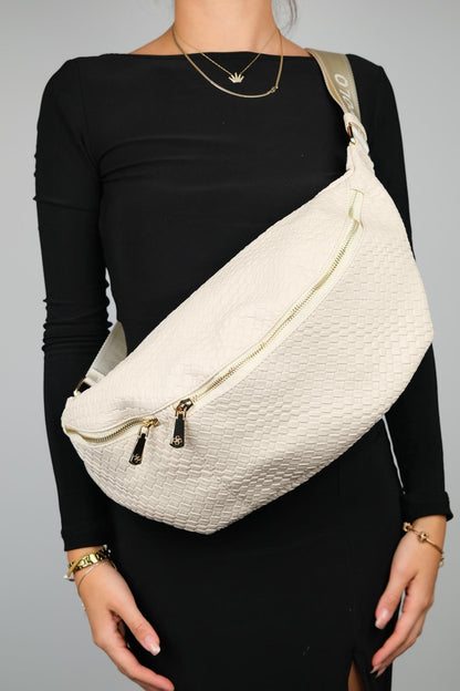 Venta - Beige Large Belt Bag (Women)