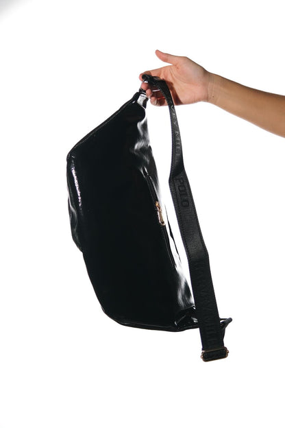 Venta - Riñonera estampada negra (mujer)