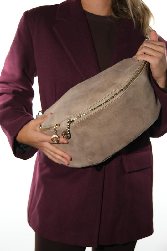 VENTA - Riñonera grande beige (Mujer)