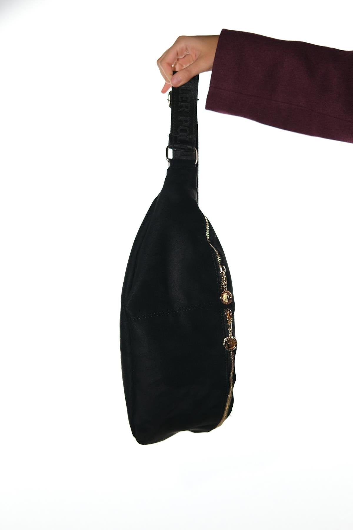 VENTA - Riñonera grande negra (Mujer)
