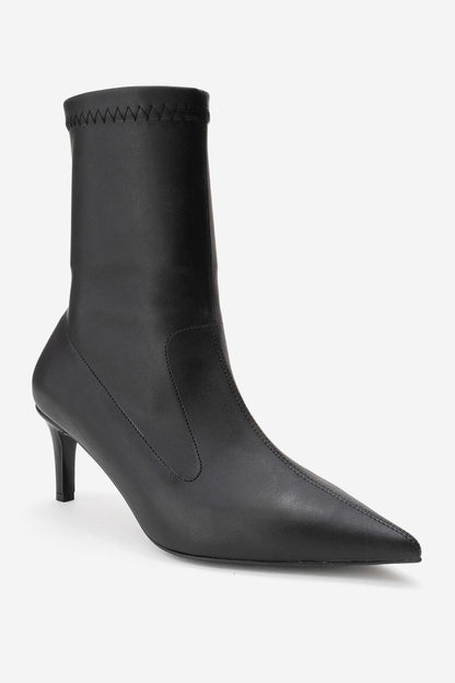 Rossano - Bota de tacón de aguja negra (mujer)