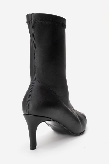 Rossano - Bota de tacón de aguja negra (mujer)