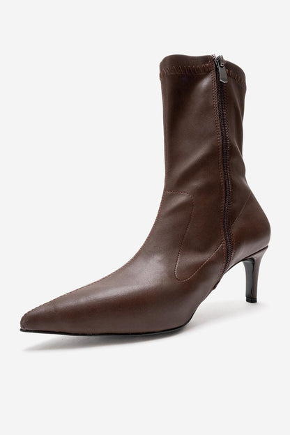 Rossano - Bota de tacón de aguja marrón (Mujer)