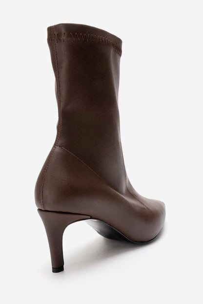 Rossano - Bota de tacón de aguja marrón (Mujer)