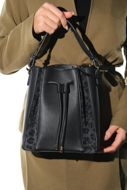 Maralis - Bolso de Hombro Oxford de Cuero (Mujer)