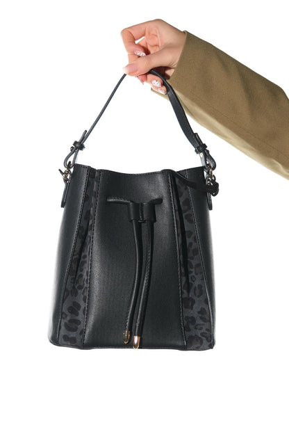 Maralis - Bolso de Hombro Oxford de Cuero (Mujer)