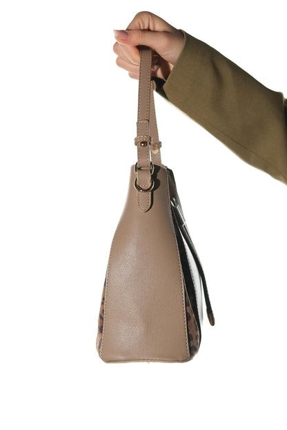 Maralis - Bolso de hombro de piel color visón (Mujer)