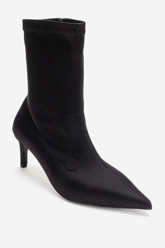 ROSSANO - Botín de tacón de aguja Scuba negro (Mujer)