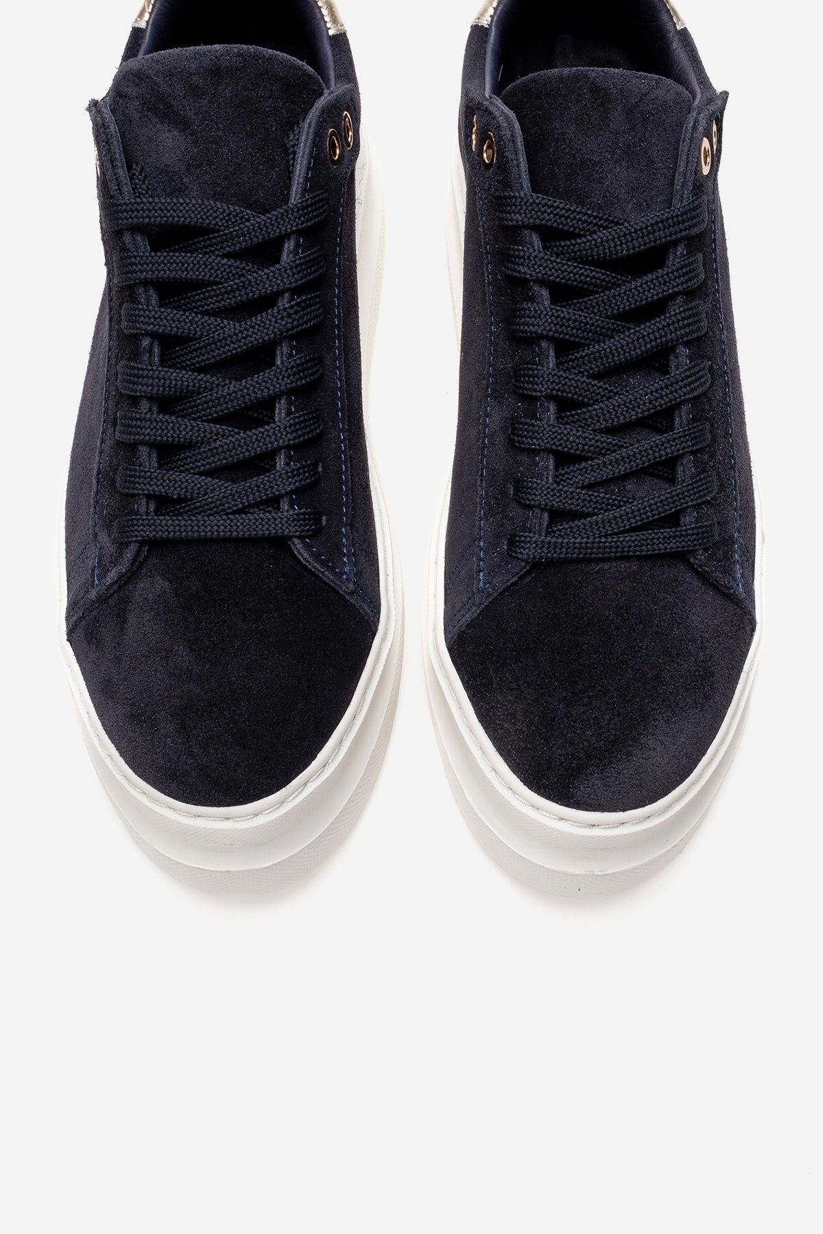 Nera - Zapatillas Casual de Cuero Ante Marino (Mujer)