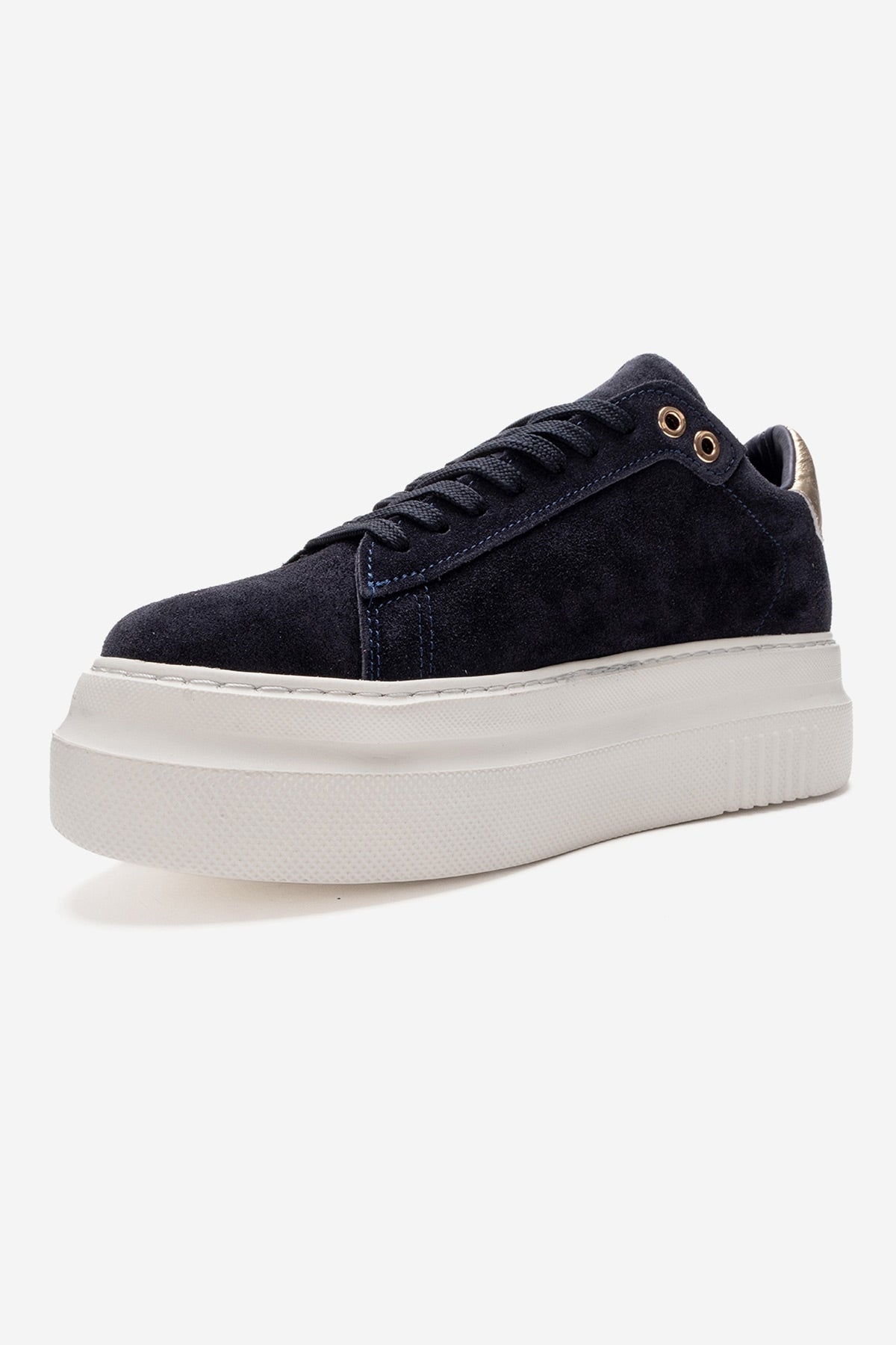 Nera - Zapatillas Casual de Cuero Ante Marino (Mujer)