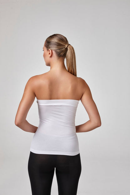 Relactive Wear-Rin Body sin tirantes de modal blanco suave P2615