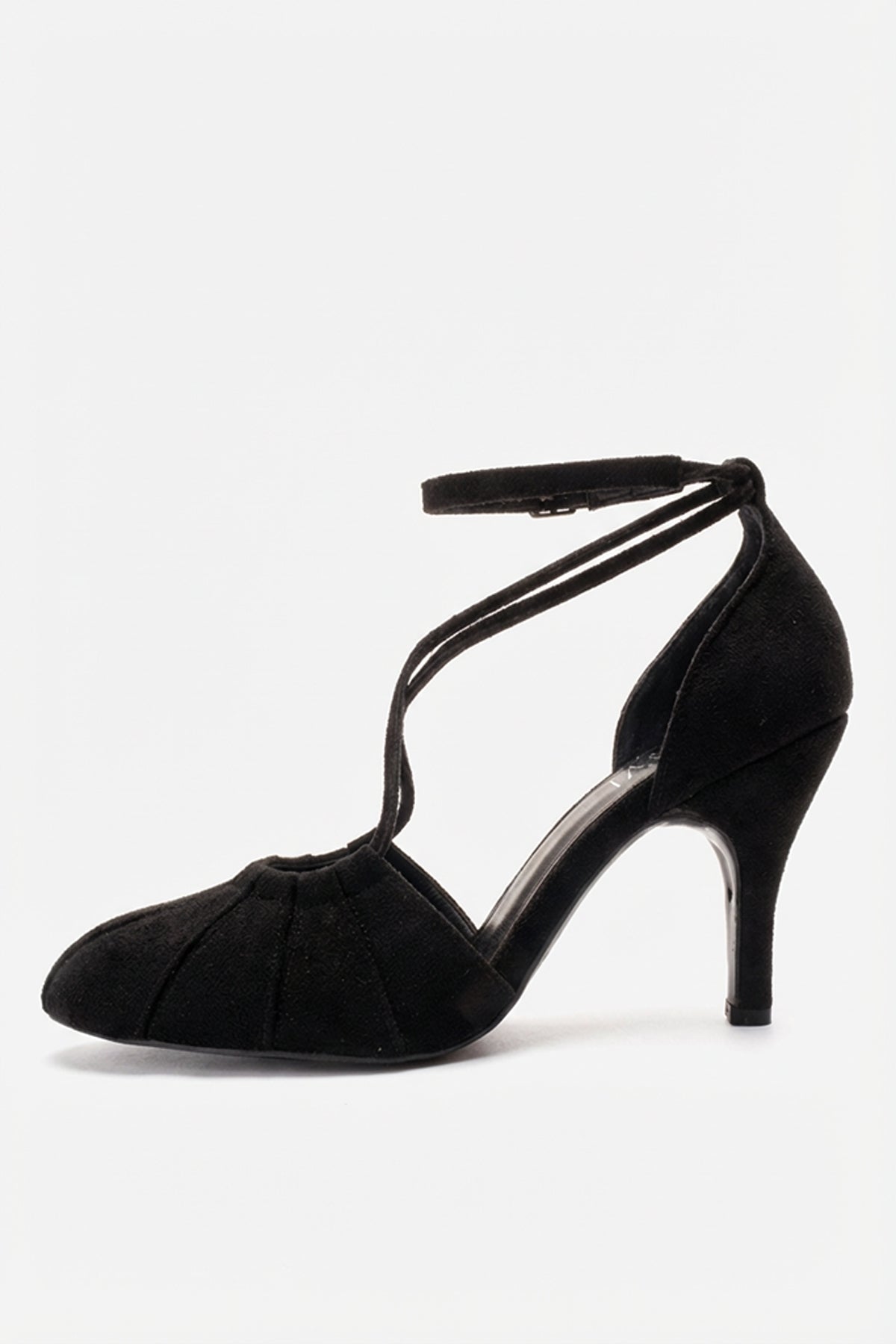 ELIZA - Zapatos de tacón de aguja de ante negro (Mujer)
