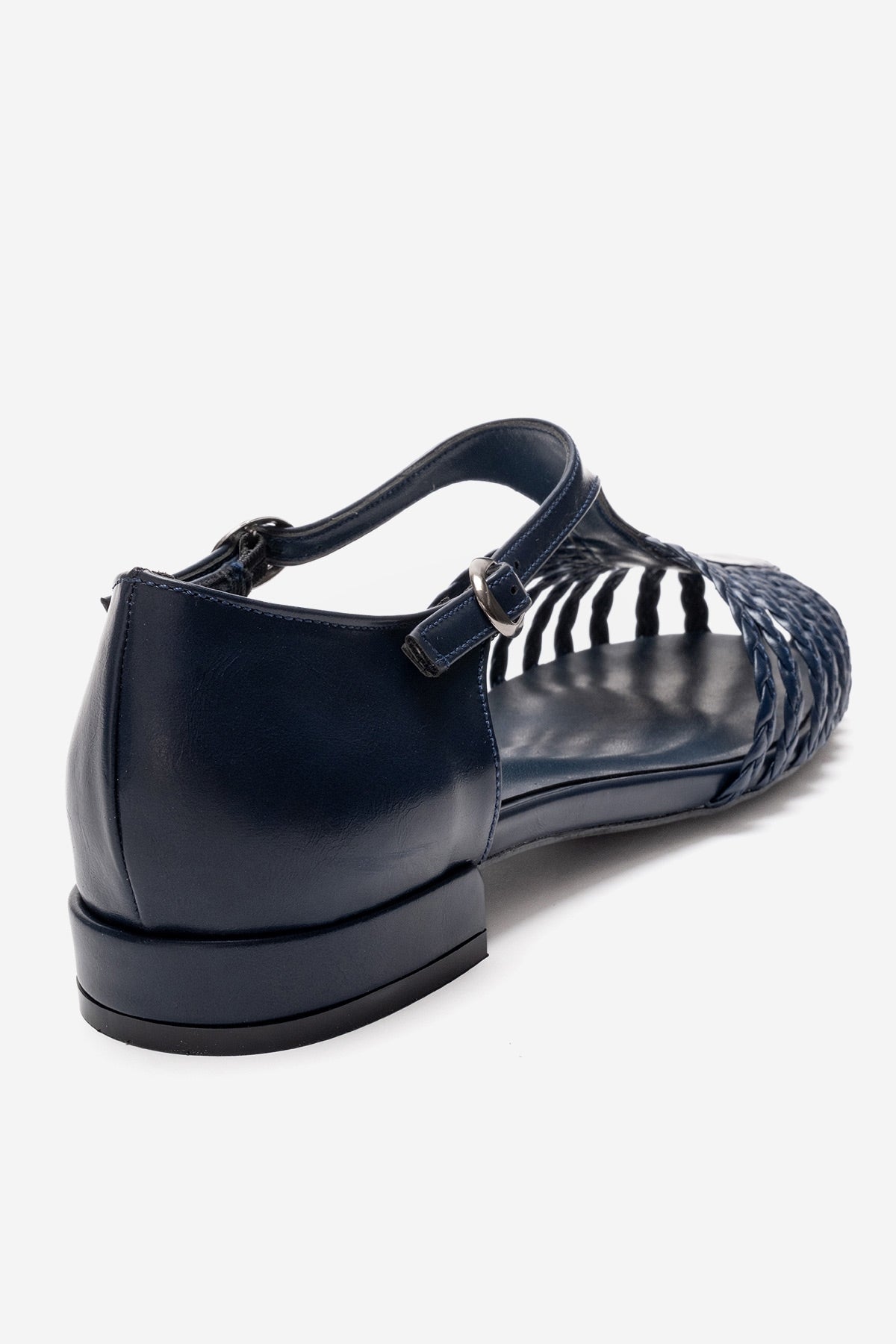 Onos - Sandalia tejida azul marino (mujer)