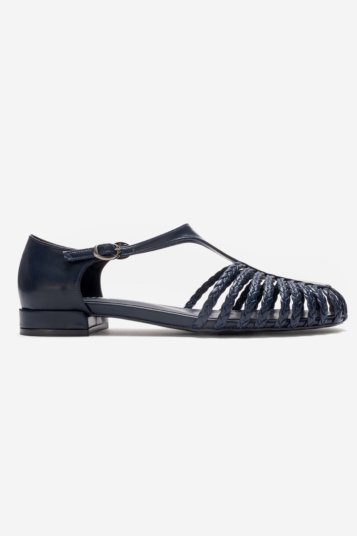 Onos - Sandalia tejida azul marino (mujer)