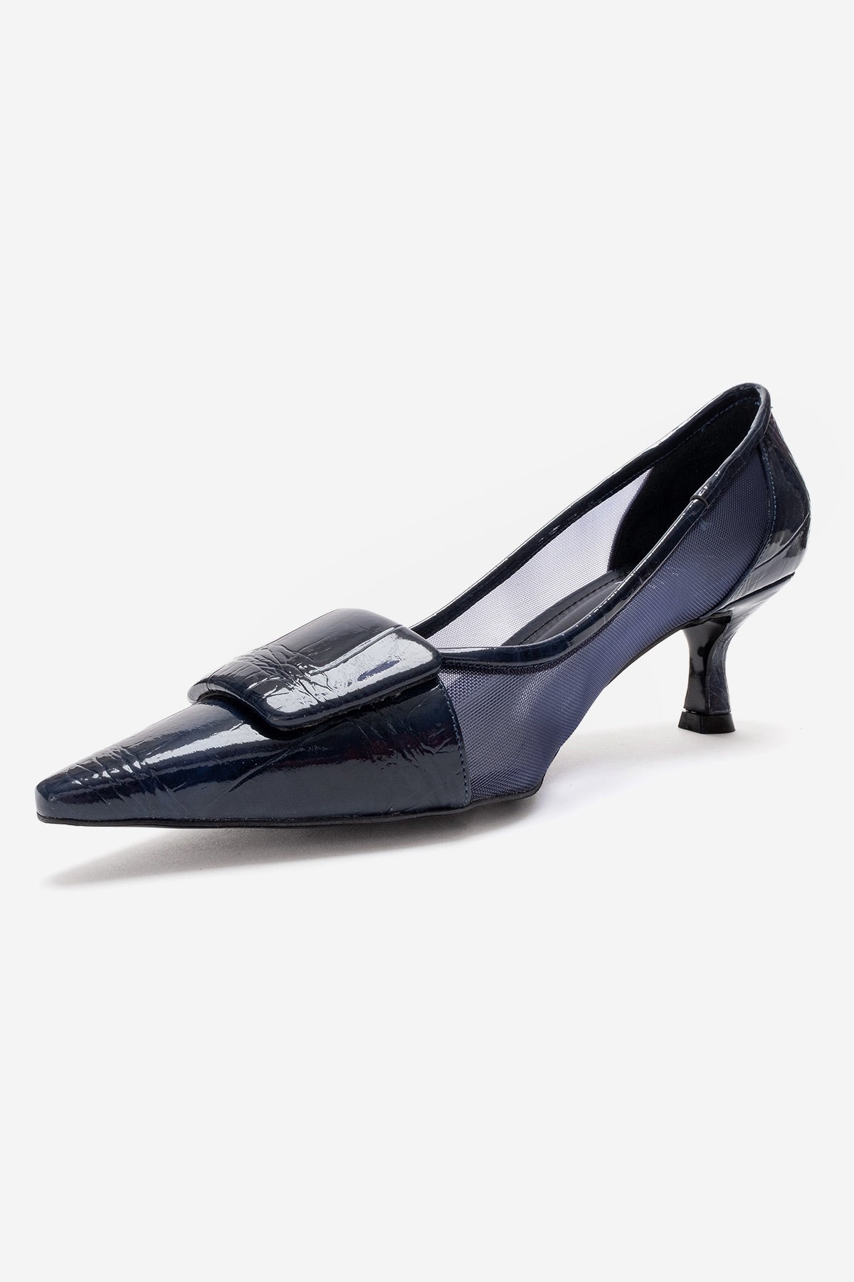 OLA - Zapatos de tacón de aguja Navy (Mujer)