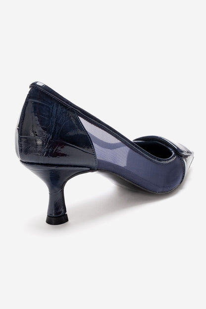 OLA - Zapatos de tacón de aguja Navy (Mujer)