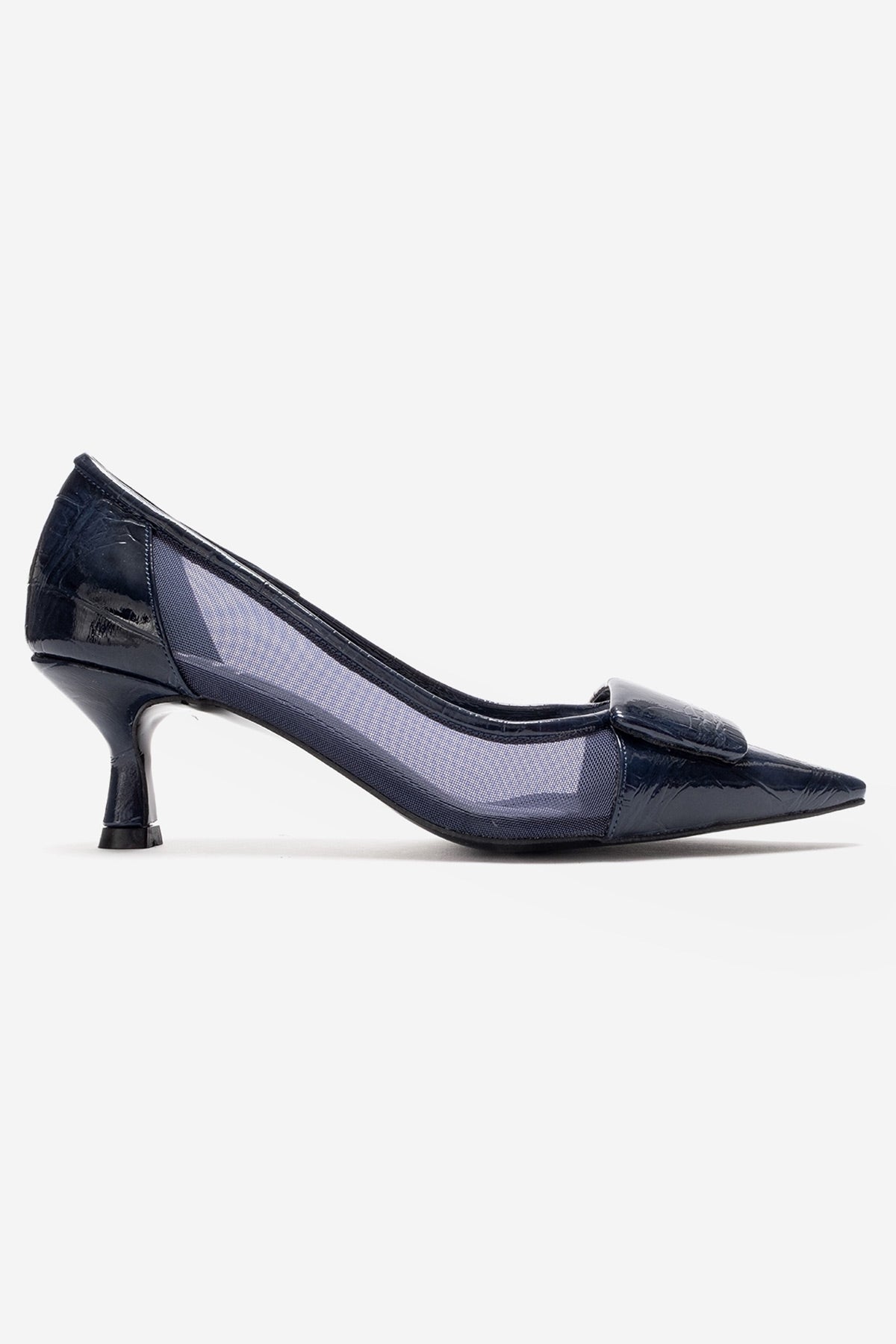 OLA - Zapatos de tacón de aguja Navy (Mujer)