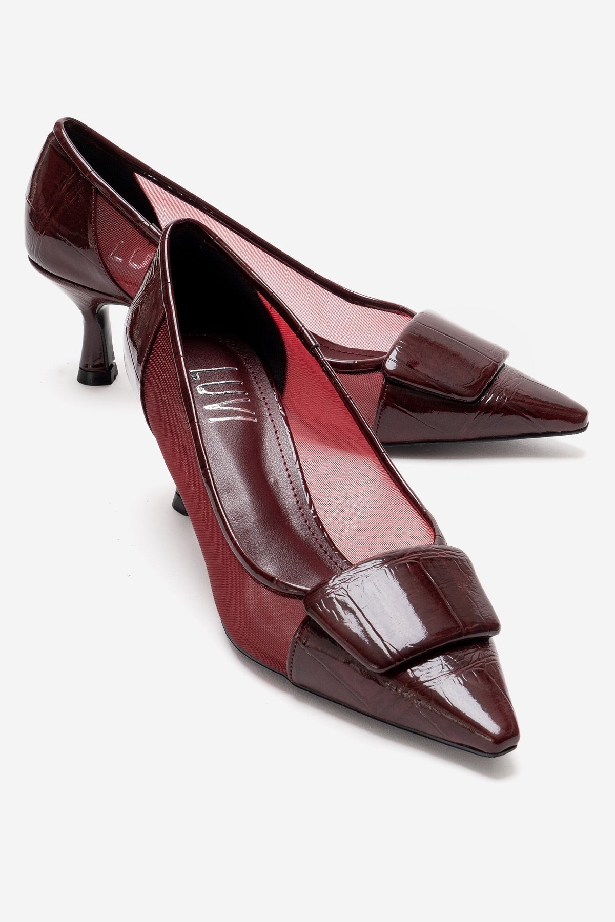 OLA - Burgundy Stiletto Pump (Women)
