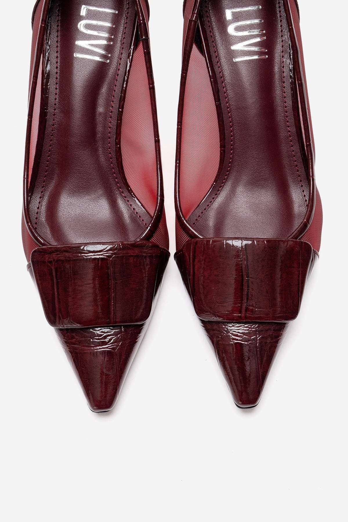 OLA - Burgundy Stiletto Pump (Women)