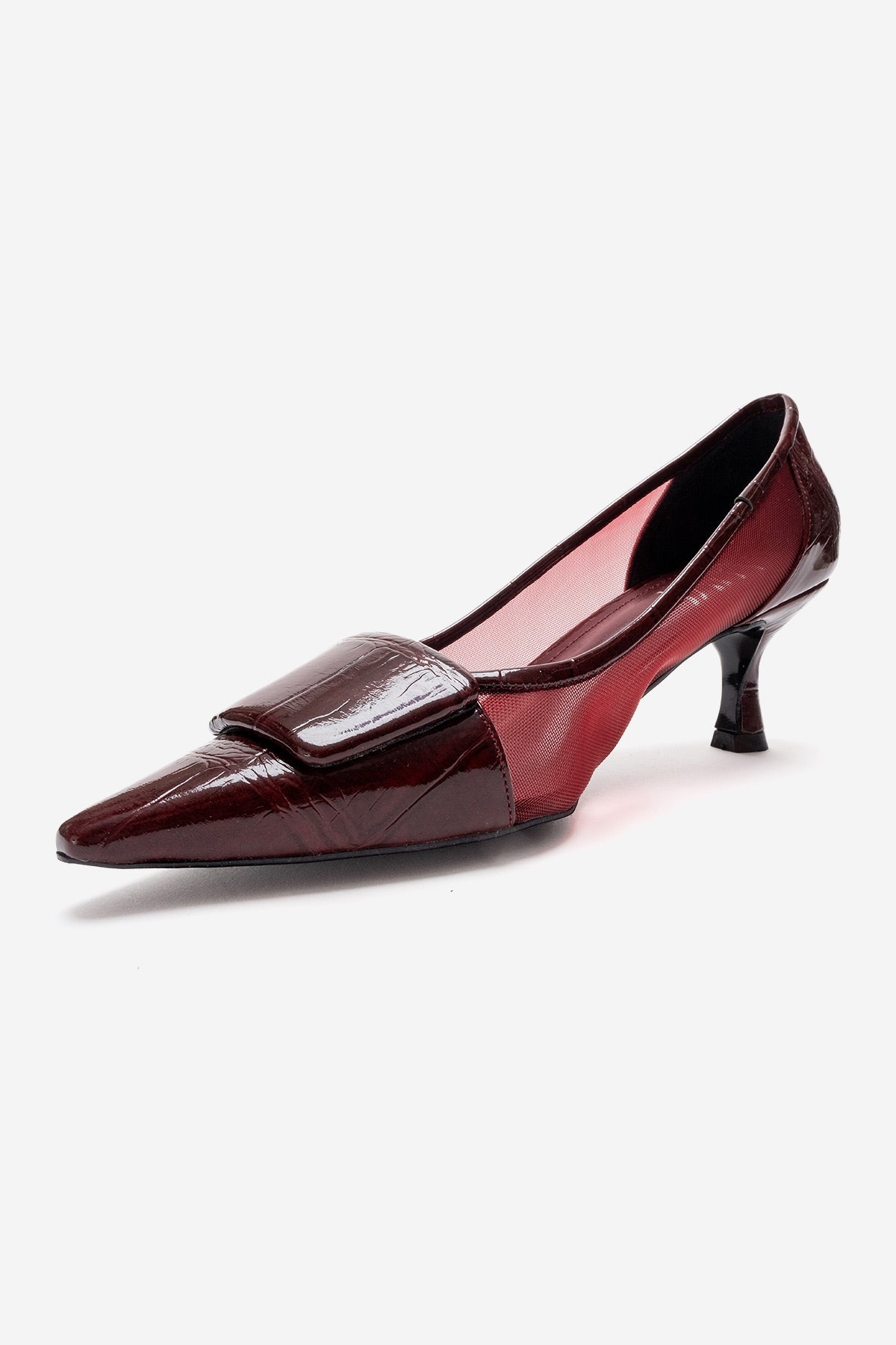 OLA - Burgundy Stiletto Pump (Women)