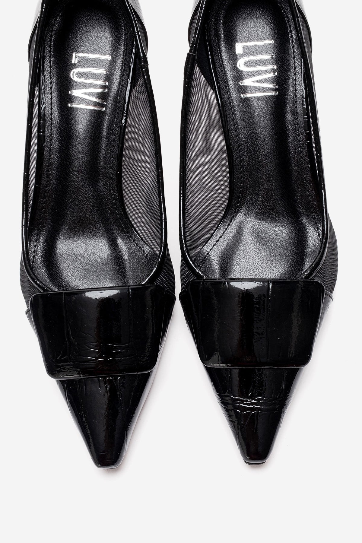 OLA - Black Stiletto Pump (Women)