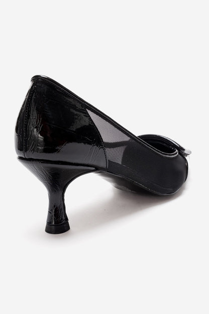 OLA - Black Stiletto Pump (Women)