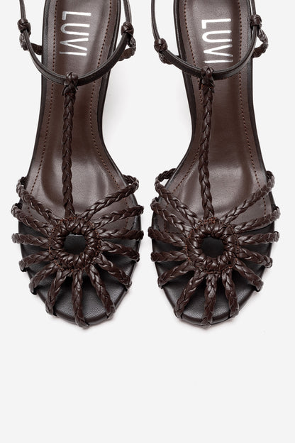 Zapatos de tacón de aguja con correa tejida Gerald Brown (Mujer)