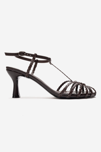 Zapatos de tacón de aguja con correa tejida Gerald Brown (Mujer)