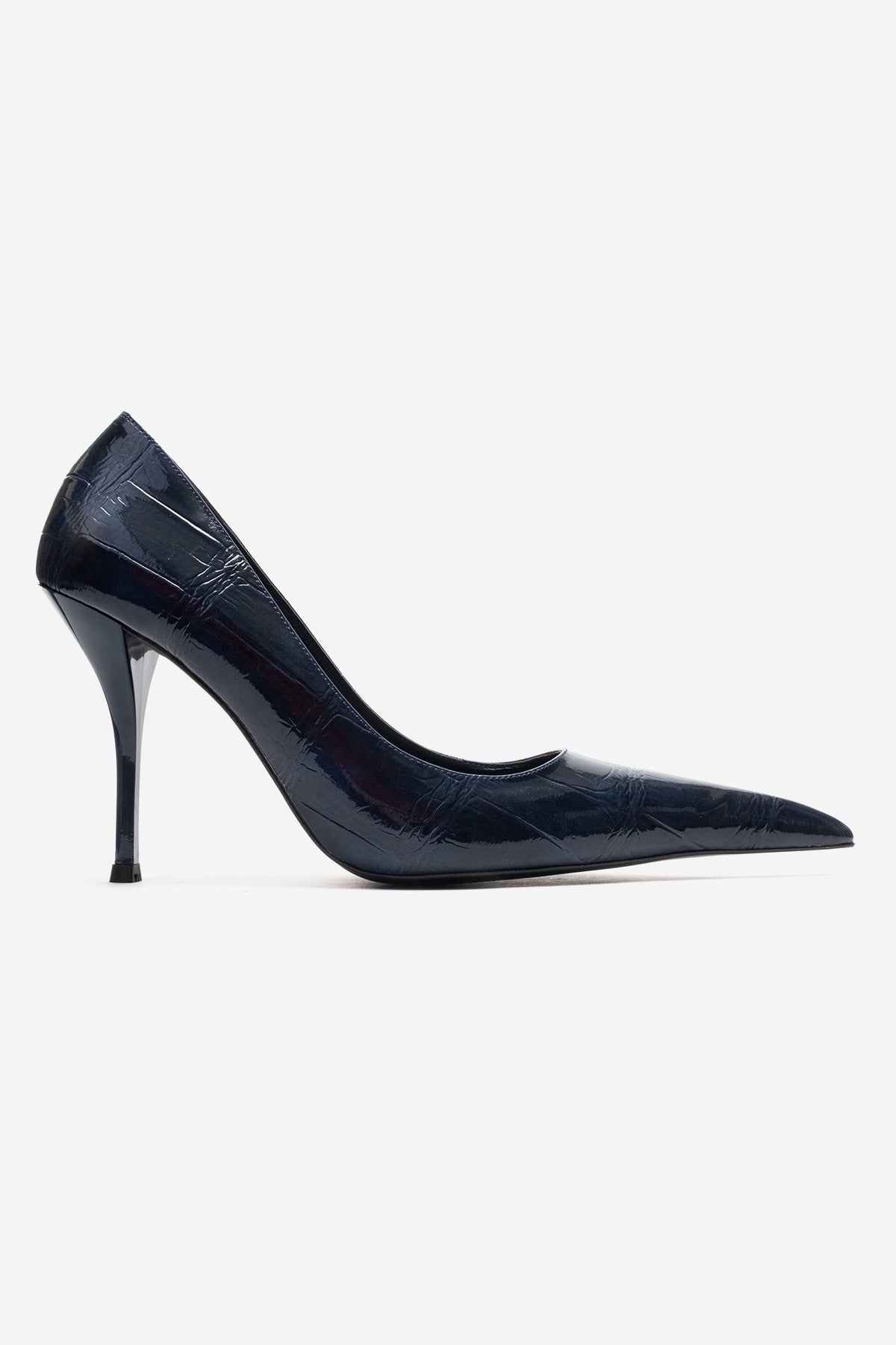 LUCE - Zapato de tacón de aguja azul marino (Mujer)