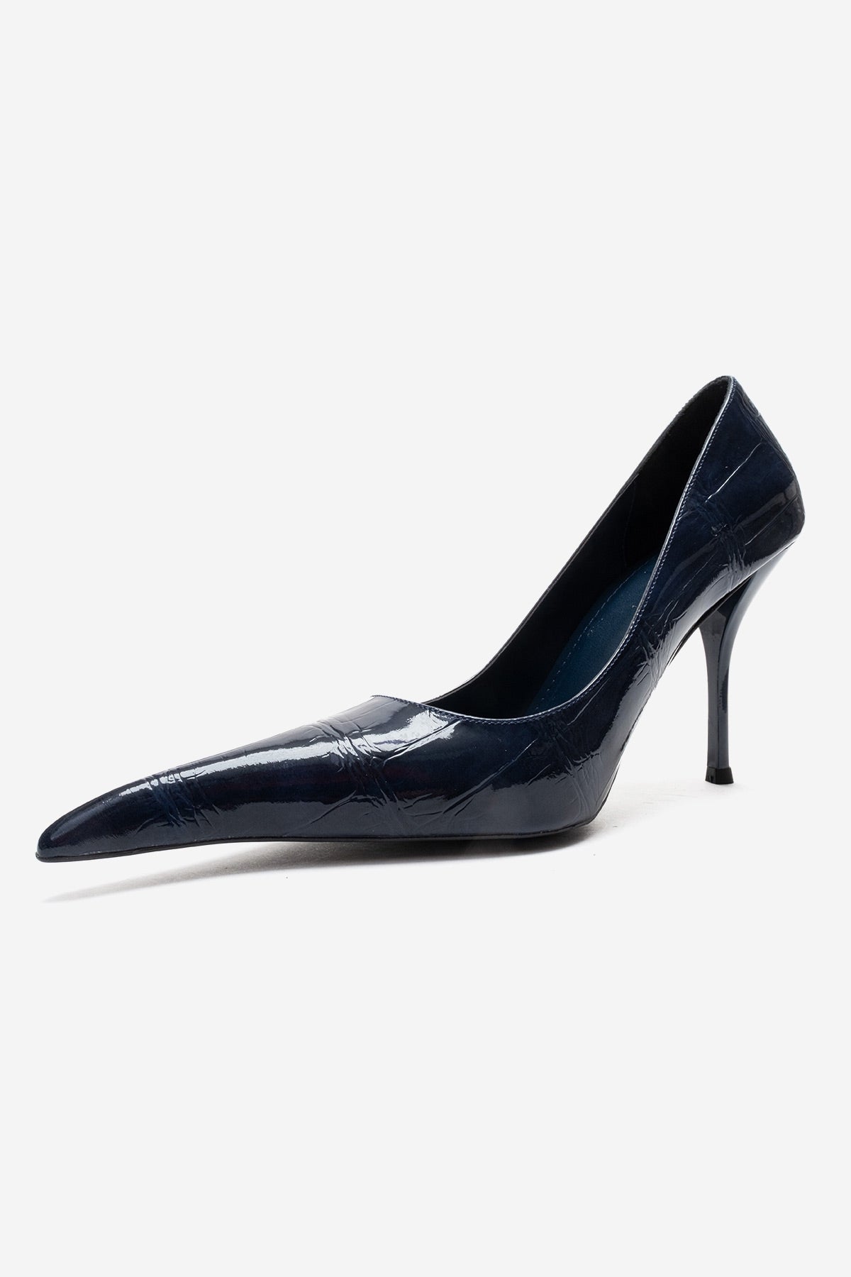 LUCE - Zapato de tacón de aguja azul marino (Mujer)