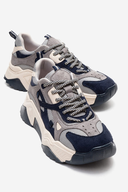 LECCE - Zapatillas Multi Azul Marino (Mujer)