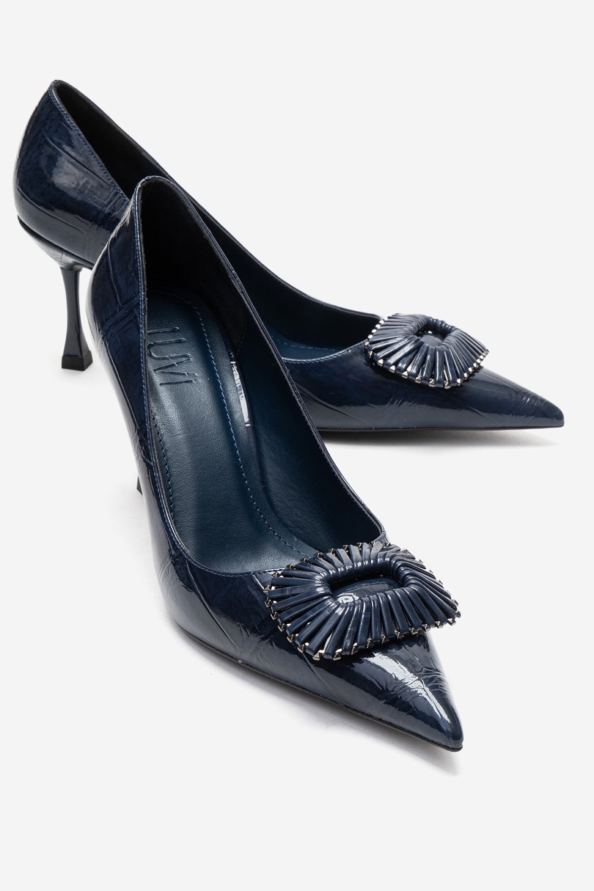 REBEL - Navy Stiletto Pump (Women)