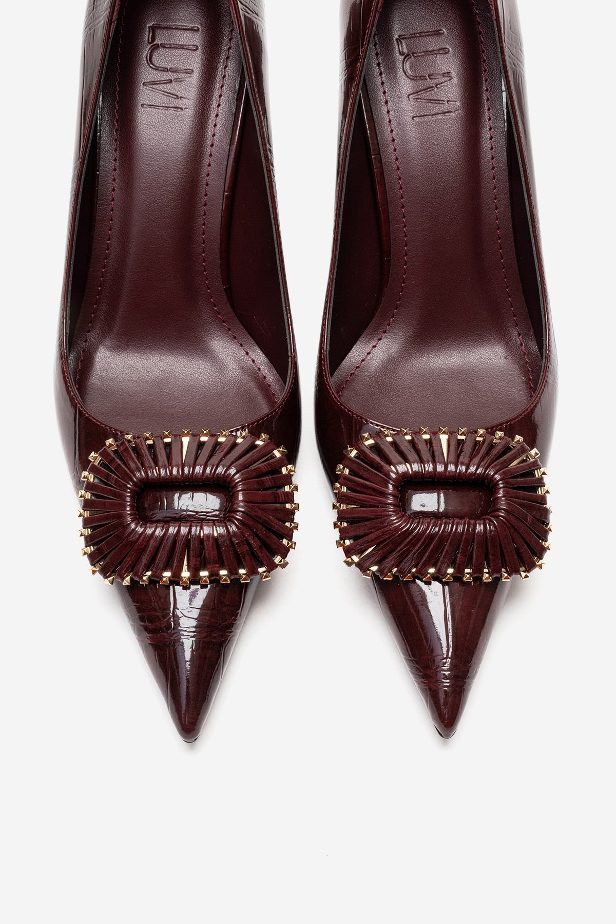 REBEL - Burgundy Stiletto Pump (Women)