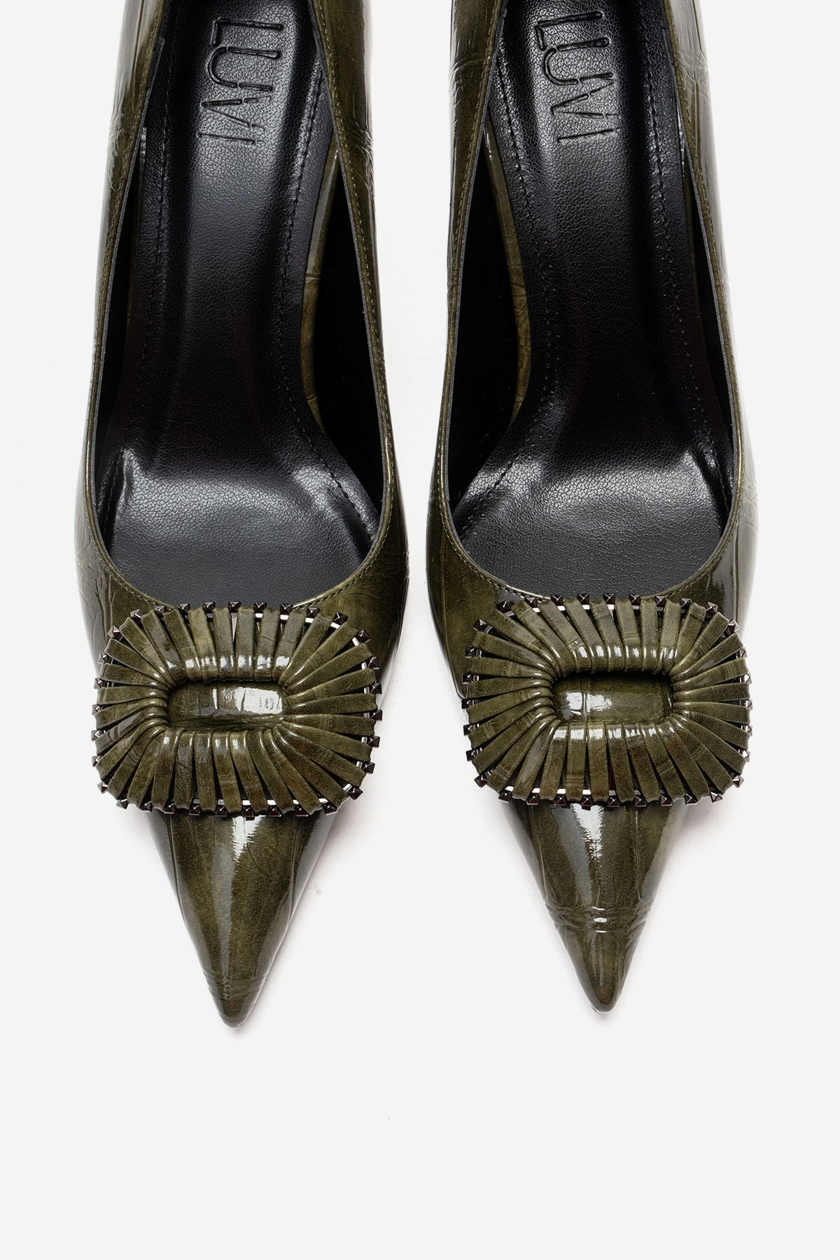 REBEL - Green Stiletto Pump (Women)