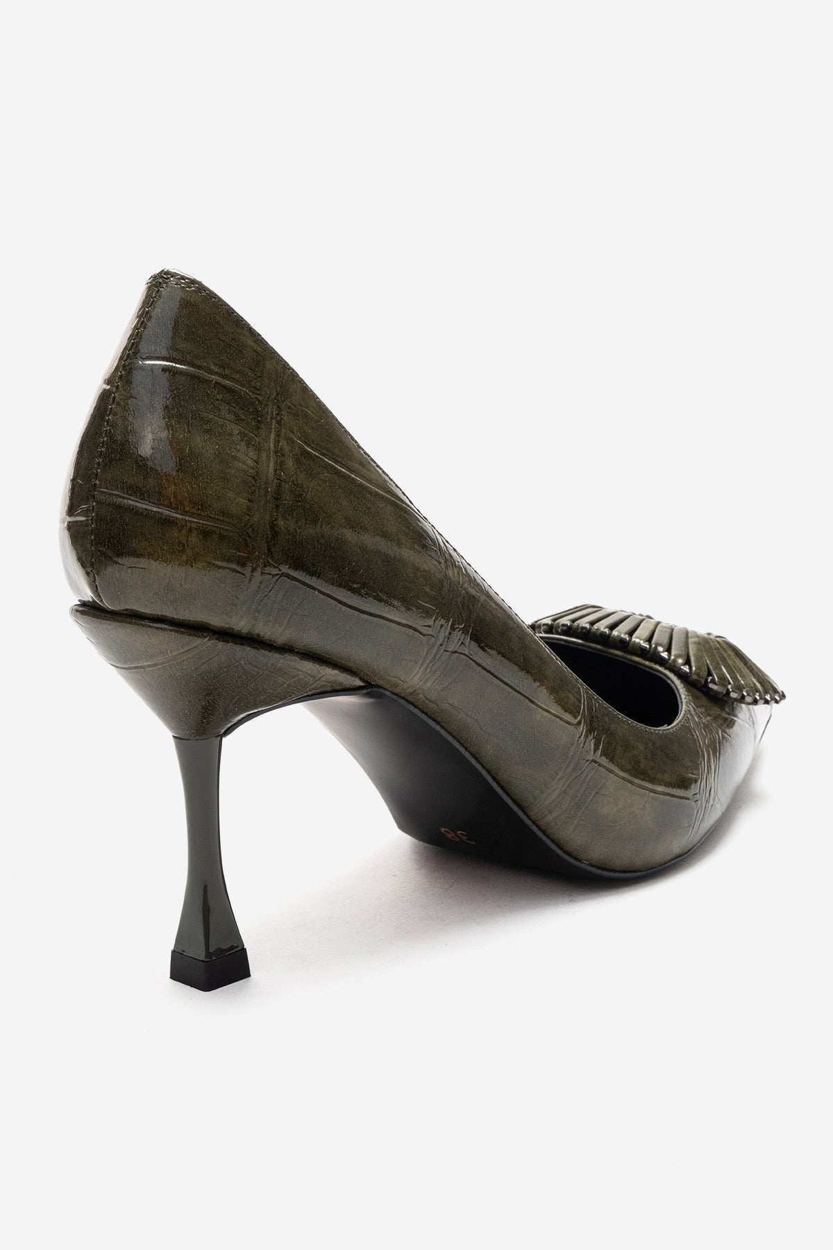 REBEL - Green Stiletto Pump (Women)