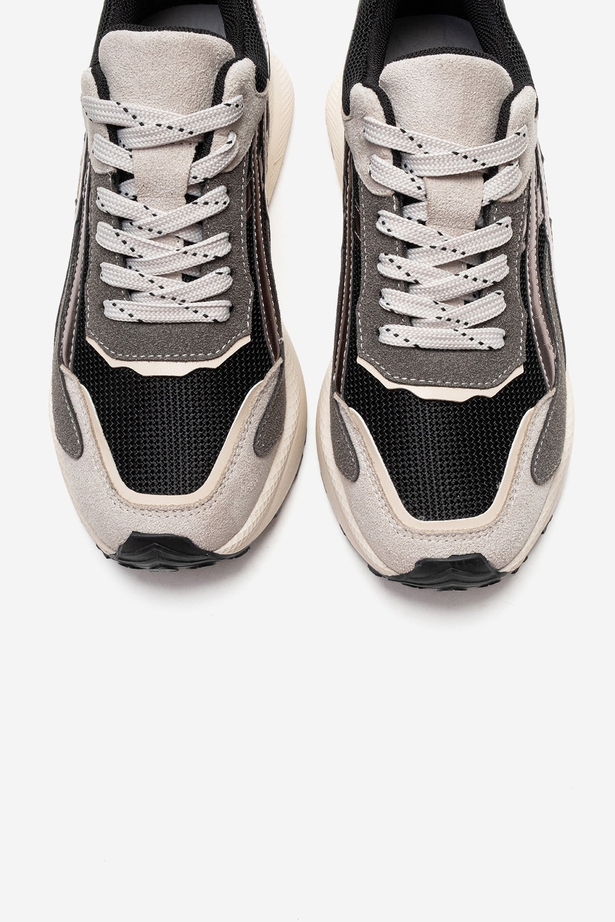 CALINA - Black Genuine Leather Sneaker (Women)