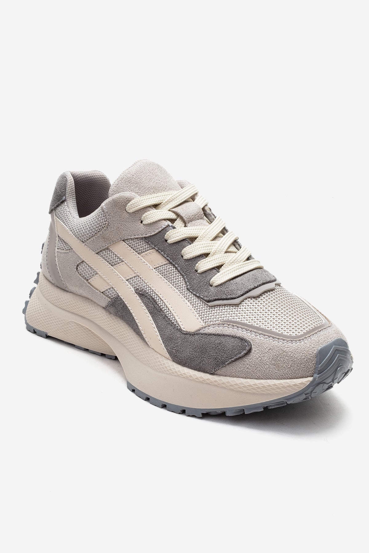 CALINA - Beige Suede Sneaker (Women)