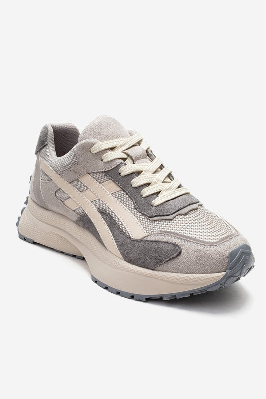 CALINA - Zapatillas de gamuza beige (Mujer)
