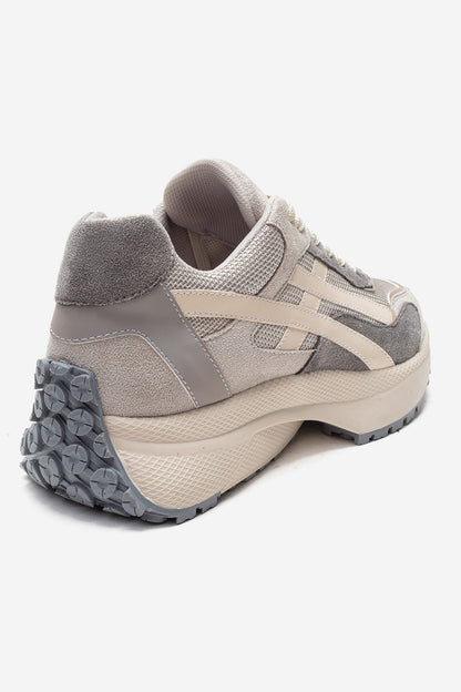 CALINA - Beige Suede Sneaker (Women)