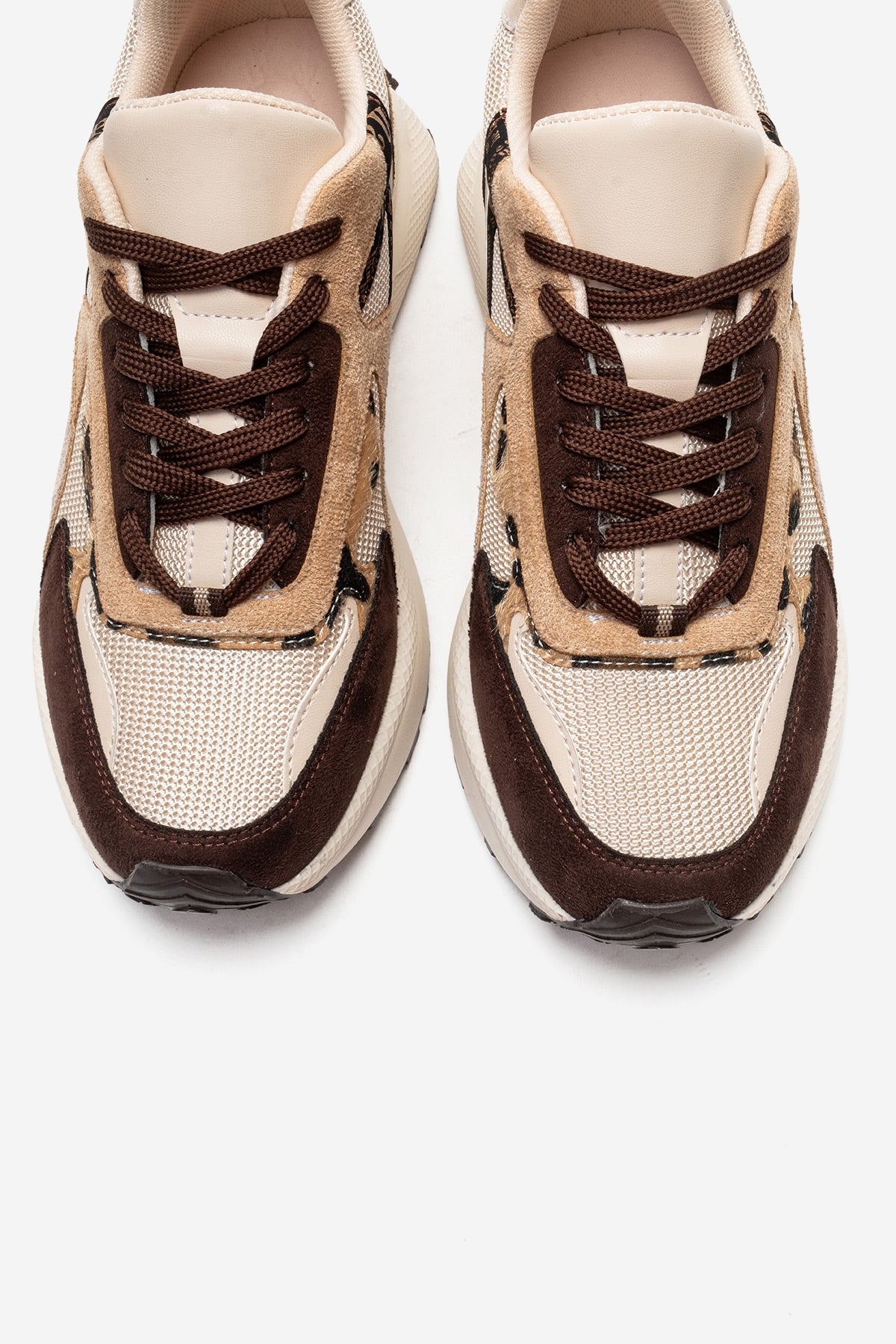 PREMIA - Zapatillas de ante marrón (Mujer)