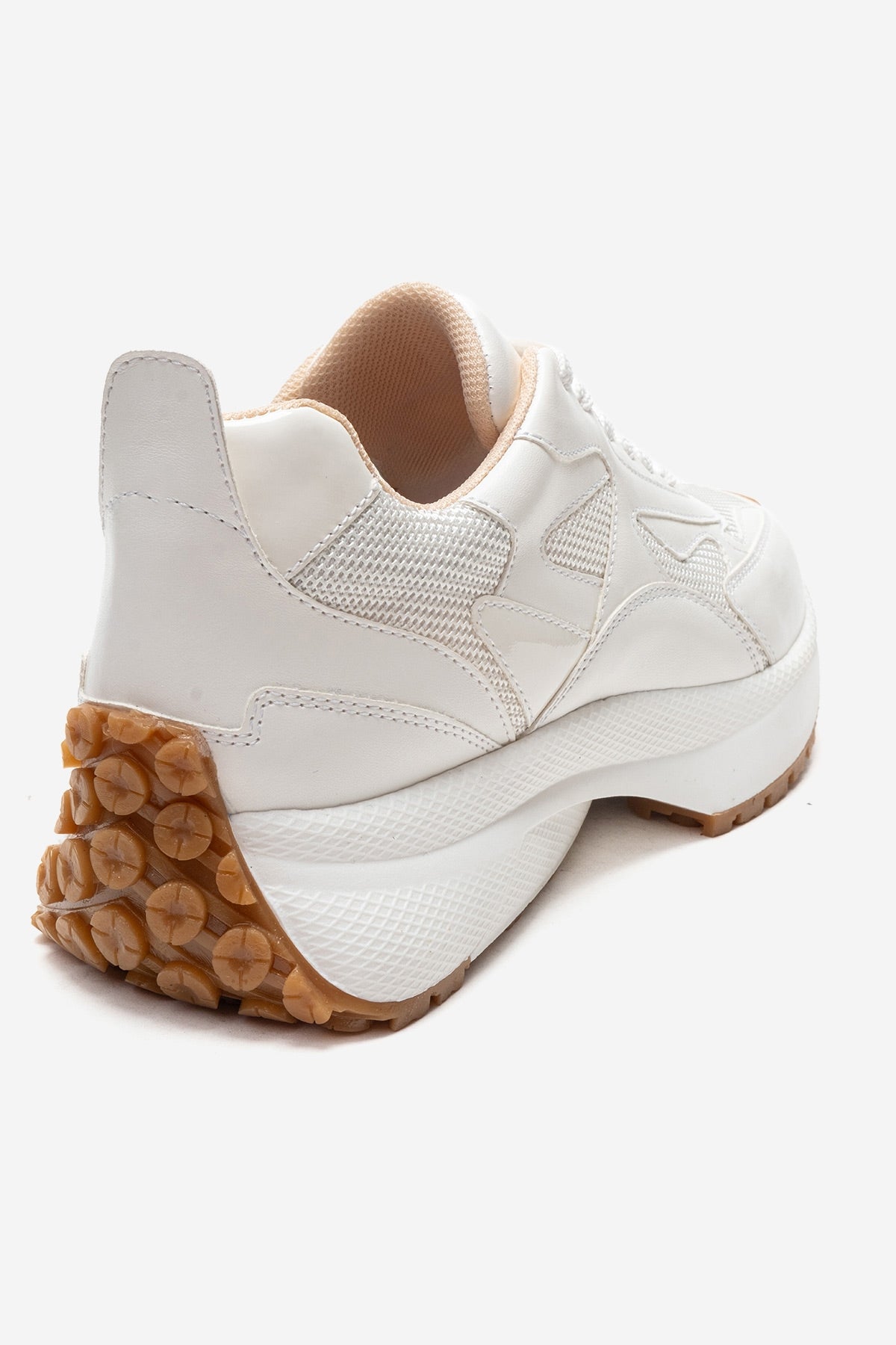 PREMIA - White Leather Sneaker (Women)