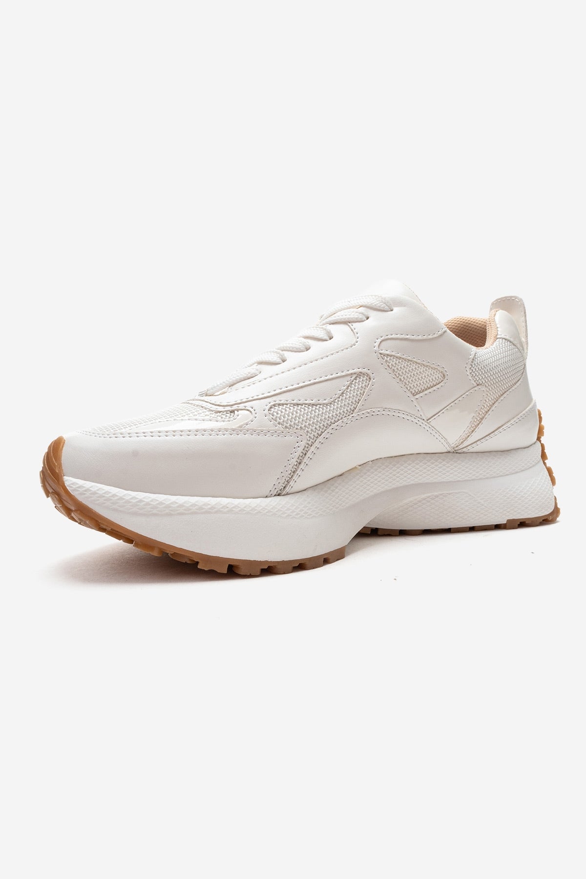 PREMIA - White Leather Sneaker (Women)