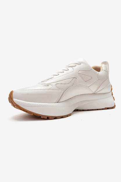 PREMIA - White Leather Sneaker (Women)