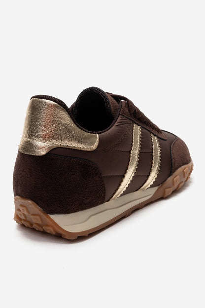 FLUX - Brown Suede Sneaker (Women)