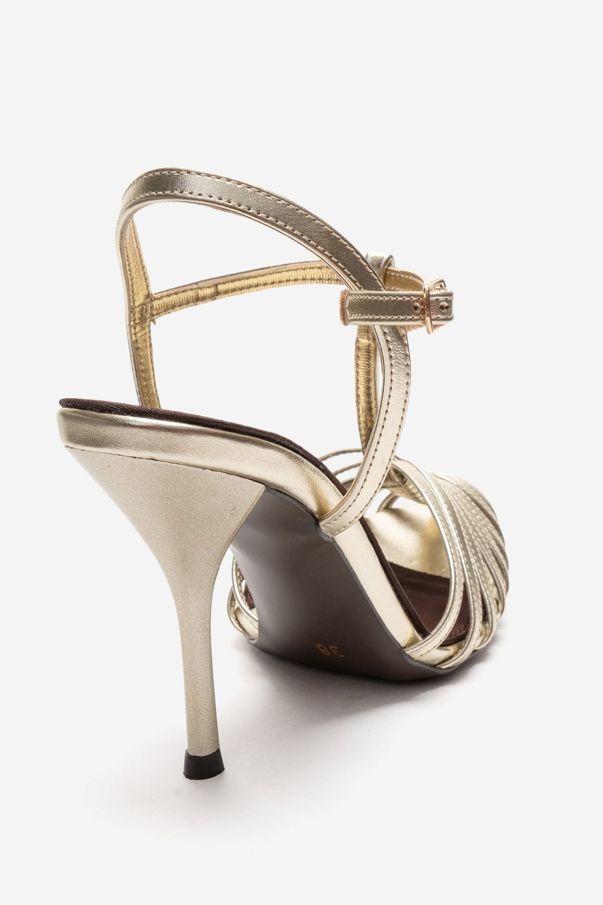 PASION - Gold Stiletto Pump (Women)