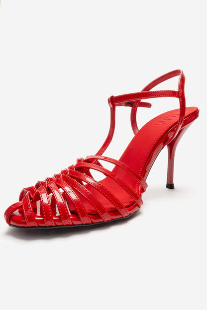 PASION - Zapato de tacón de aguja rojo (mujer)