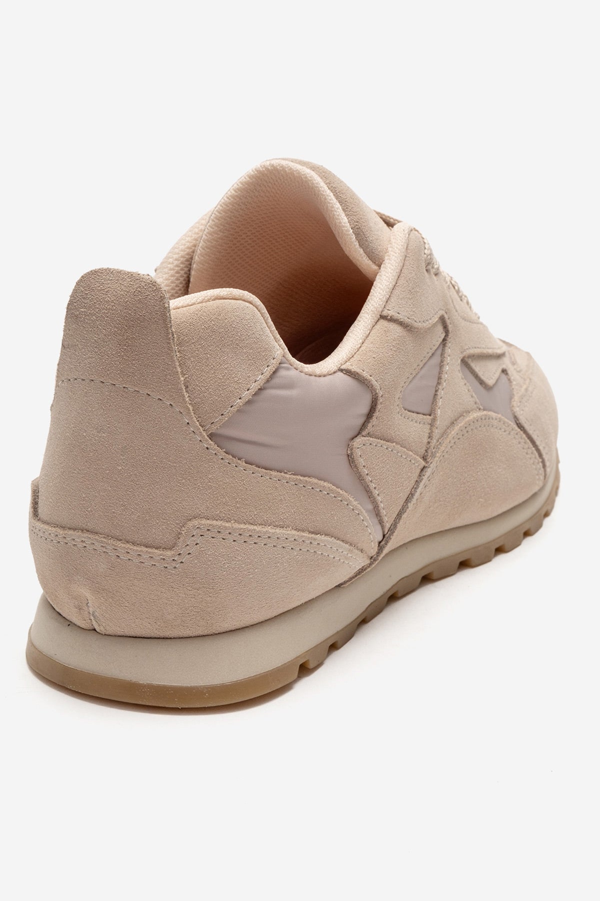 Sahra - Beige Genuine Leather Sneaker (Women)